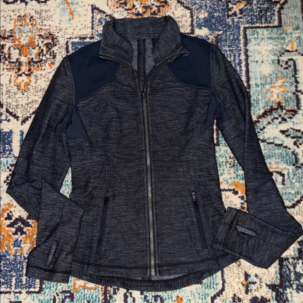 Lululemon Athletica Dark Blue Utility Jacket
